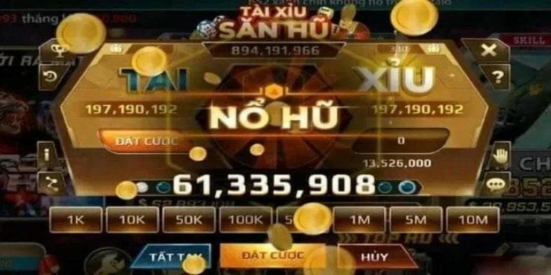Nổ hũ tài xỉu  Nổ hũ tài xỉu hướng dẫn chơi